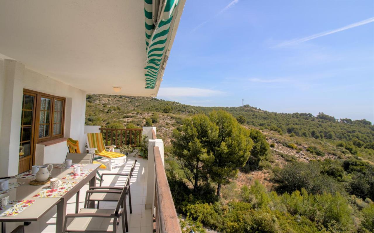 Terraza Con Vistas Espectaculares - Haciendas Albert Villas Alcossebre Экстерьер фото